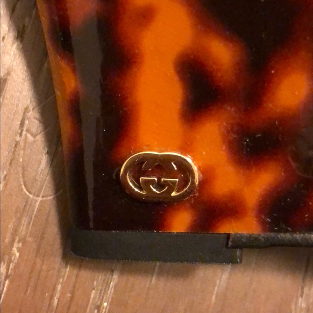 Gucci tortoise heel sandal - Picture 5 of 5